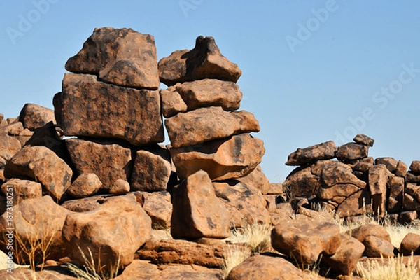 Obraz Rock formation Giants Playground Namibia