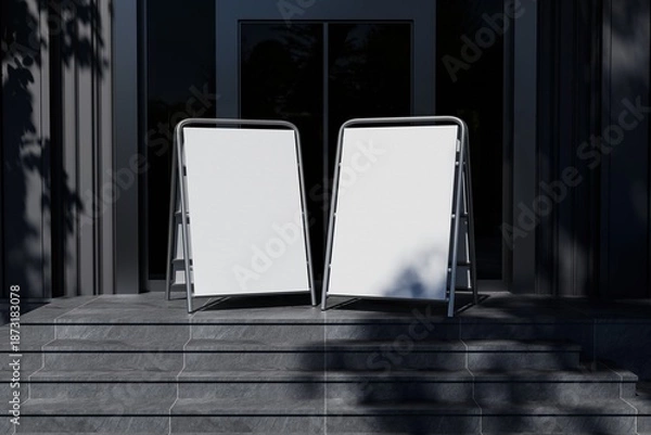 Obraz Blank Sign Board