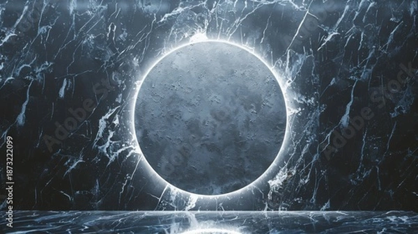 Obraz Mockup Ready Background With Large Blank Center