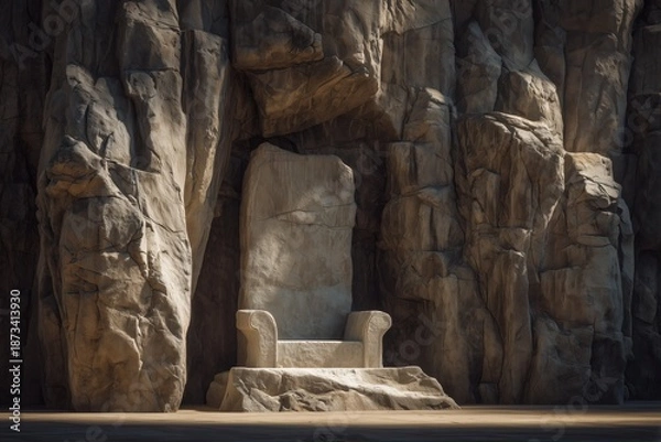Obraz Colossal Stone Throne