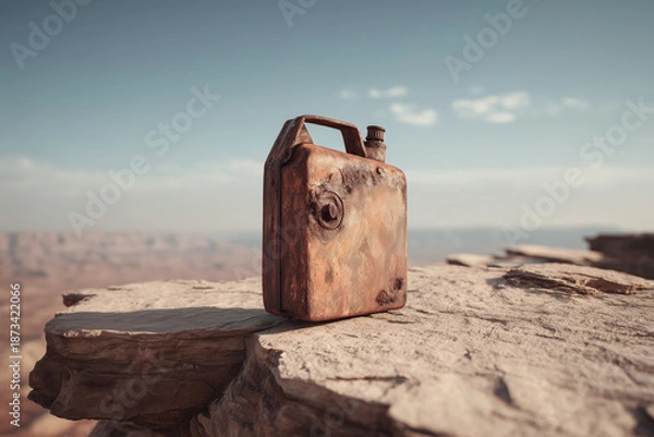 Obraz Rusted Fuel Canister