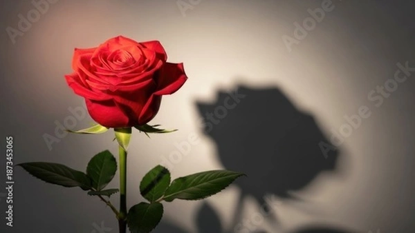 Obraz Single Rose Symbolism