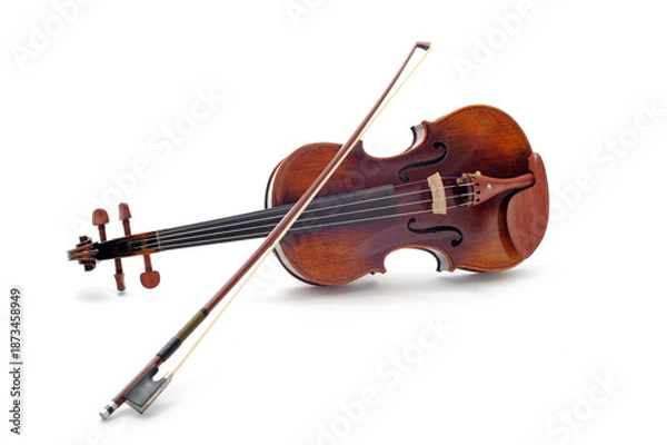 Fototapeta violin in studio