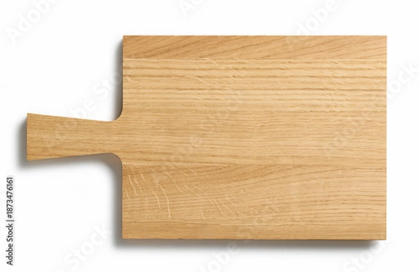 Obraz new empty wooden cutting board