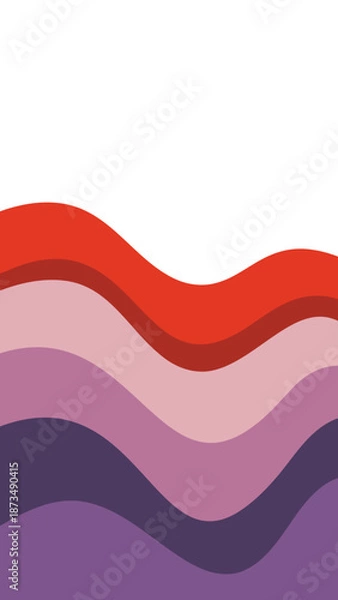 Obraz Abstract Colorful Wave Pattern