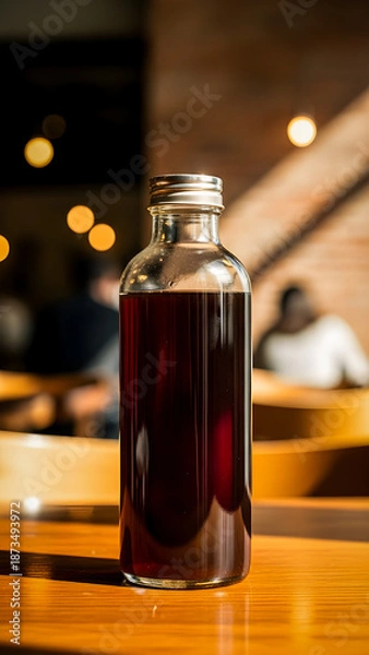 Fototapeta Cold Brew Coffee Bottle