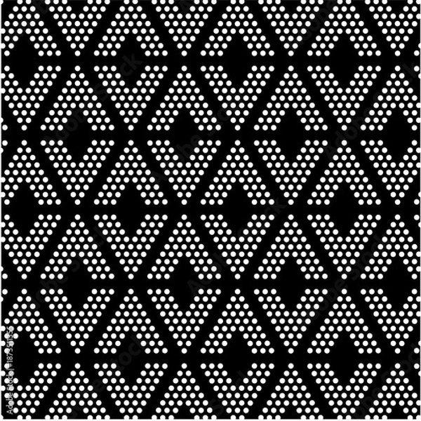 Obraz Seamless 3D geometric cube pattern background for modern abstract design