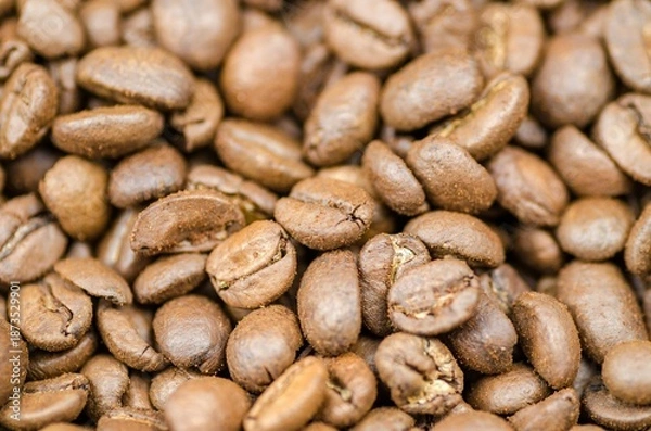 Obraz coffee beans background