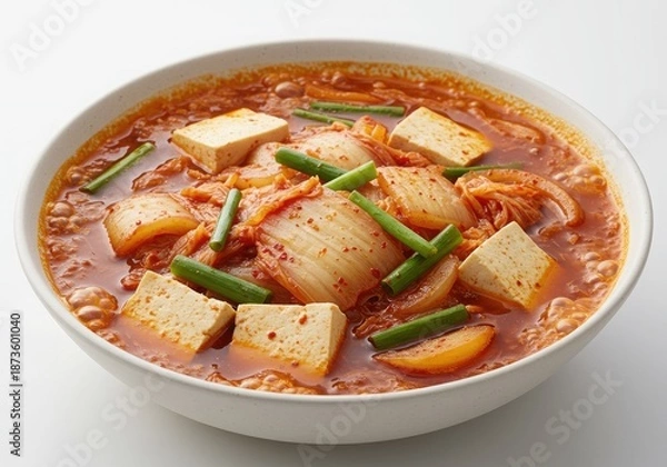 Obraz kimchi jjigae spicy kimchi
