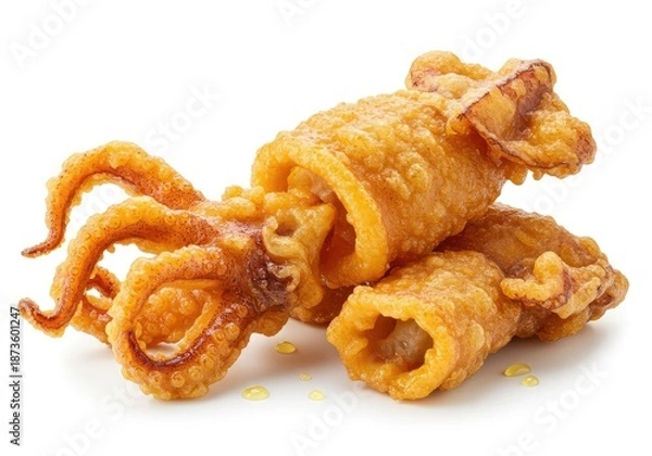 Obraz ojingeo twigim deep fried squid