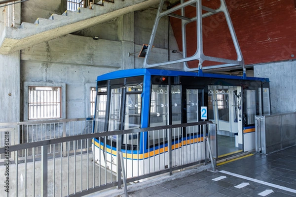 Obraz 立山黒部アルペンルート　客車　ゴンドラ