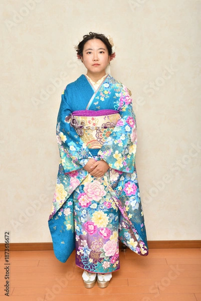 Obraz 振袖の女の子