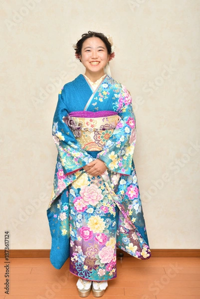 Obraz 振袖の女の子