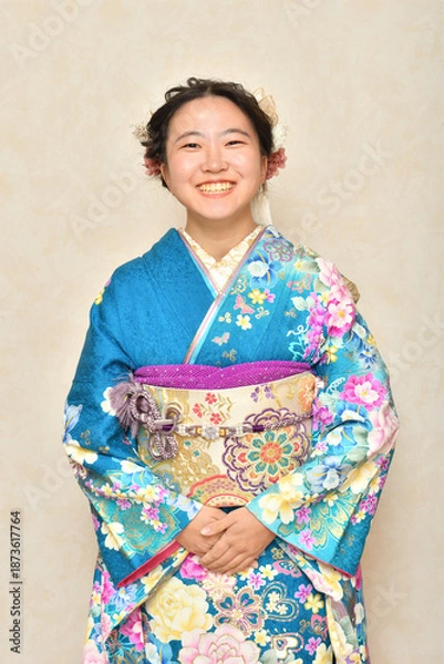 Obraz 振袖の女の子