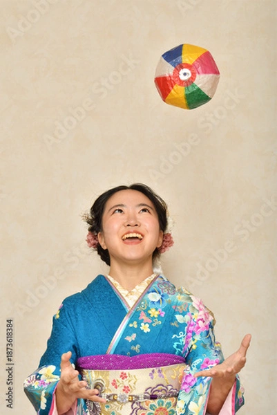 Obraz 振袖の女の子