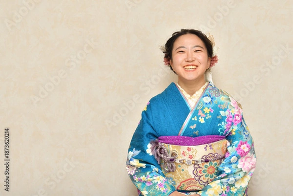 Obraz 振袖の女の子