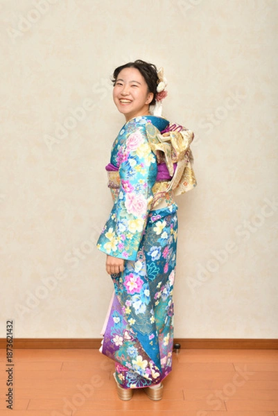 Obraz 振袖の女の子