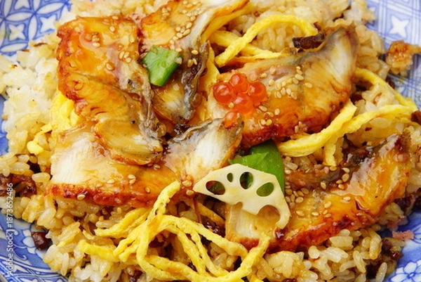 Obraz 鰻のちらし寿司