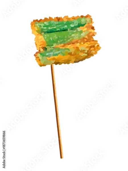 Obraz 串かつ（ししとう）