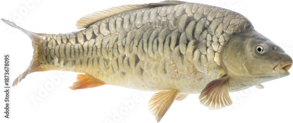 Obraz Carp Fish Isolated On Transparent Background
