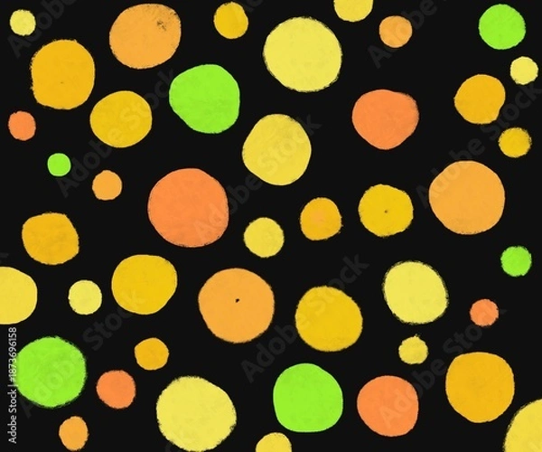 Obraz seamless polka dots pattern