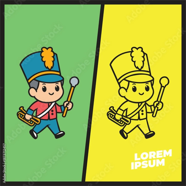 Obraz Marching Band icon set