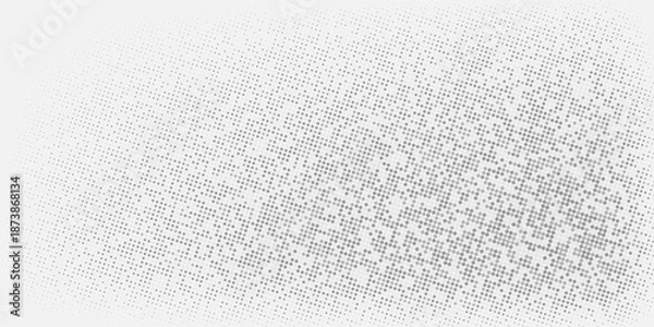 Obraz Elegant gray dot pattern background creating depth and visual balance.