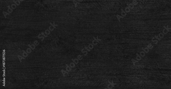 Obraz Dark Black Wood Texture