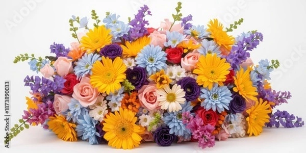 Obraz Vibrant flower bouquet