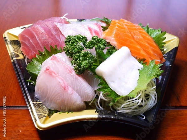 Obraz お刺身盛り合わせ