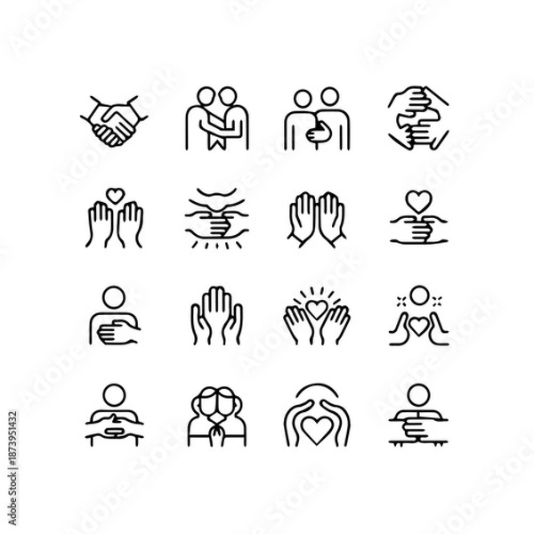 Obraz a-clean-vector-illustration-showcasing