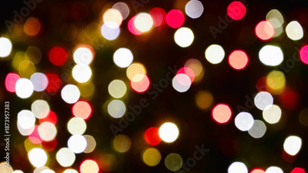 Obraz イルミネーションのタマボケ