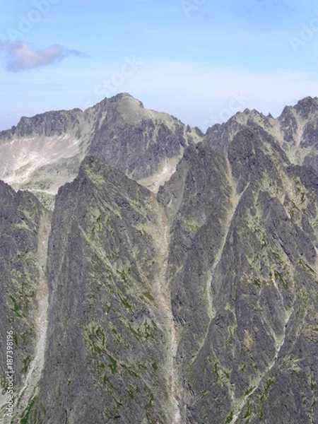Fototapeta Tatry Słowackie widok z Koprowego Wierchu