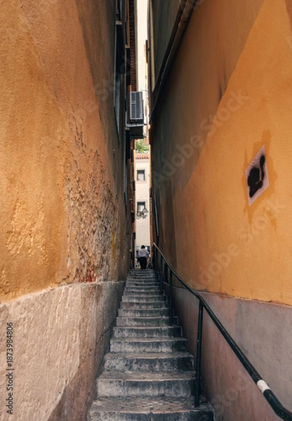 Obraz Between the walls, Lisbon