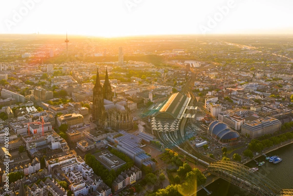 Obraz Cologne Cityscape during Summer