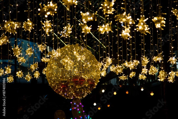 Obraz christmas tree decorations