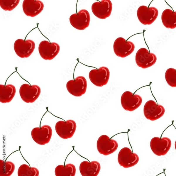Fototapeta Pattern of Cherry 