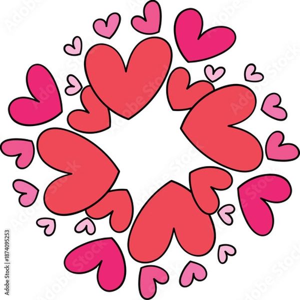 Obraz abstract floral background