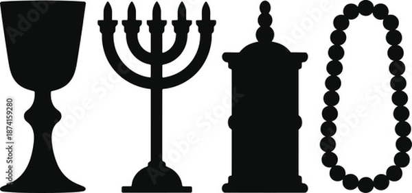 Obraz Religious Symbols Collection