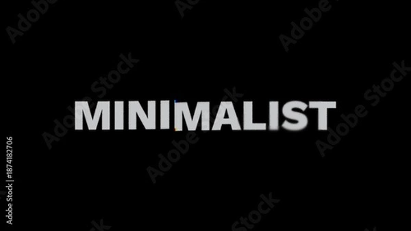 Fototapeta Glitch Title V 4