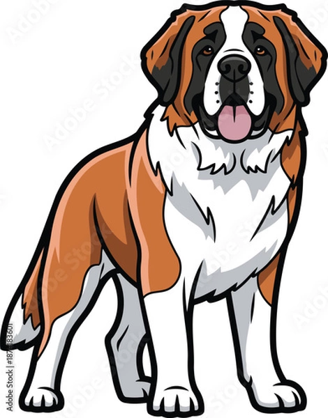 Obraz Saint Bernard Rescue Dog