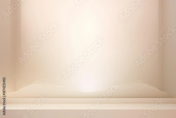 Obraz empty white room