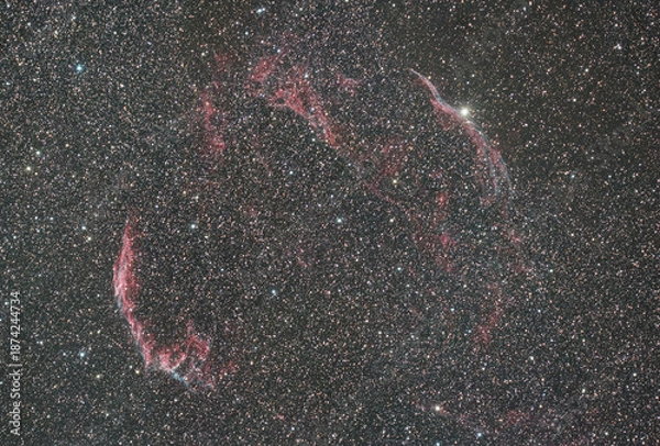 Fototapeta 網状星雲 2022