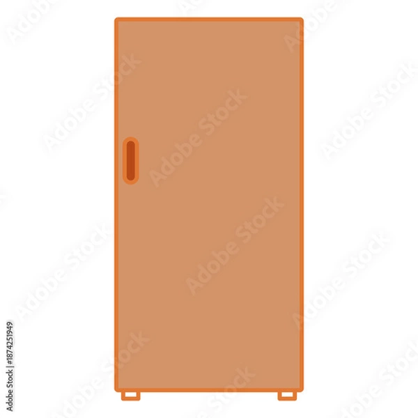 Obraz refrigerator illustration