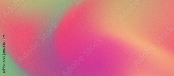 Obraz grainy texture background with gradient colorful