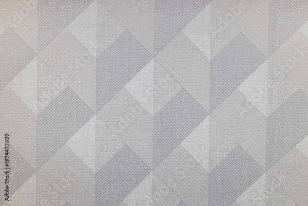 Obraz Modern Gray Geometric Wallcovering Pattern Background