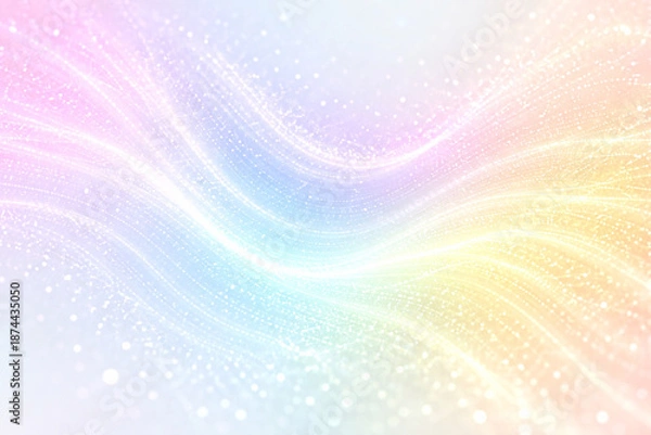 Fototapeta 투명하게 반짝이는 미세한 입자