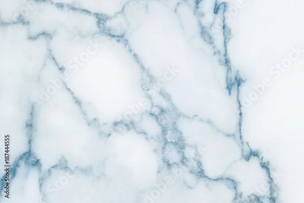 Obraz Closeup surface abstract marble pattern at blue marble stone wall texture background