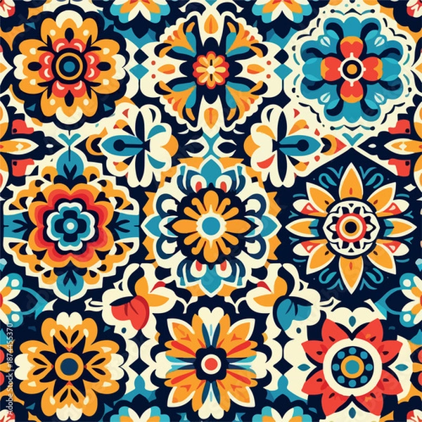 Fototapeta posada mexicana background vector .