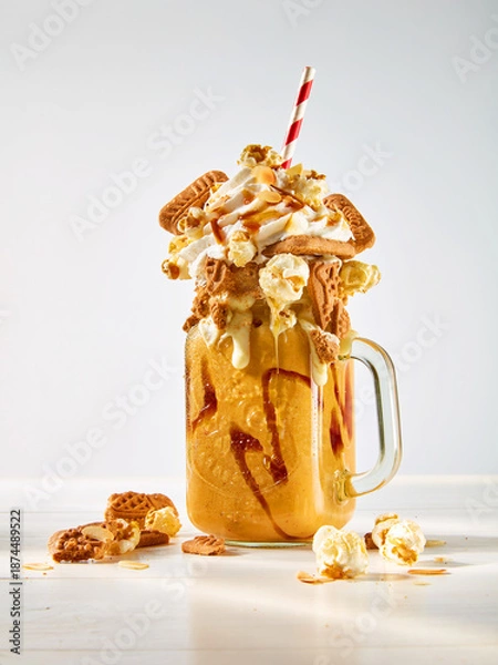 Obraz Popcorn Spekulatius Shake, shake, eiscreme,